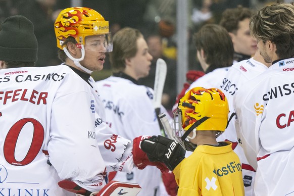 PostFinance Top Scorer Malte Stroemwall (SCRJ) im Eishockey Spiel der National League zwischen dem SC Bern und den SC Rapperswil Jona-Lakers, am Sonntag, 1. Dezember 2024, in der PostFinance Arena in  ...