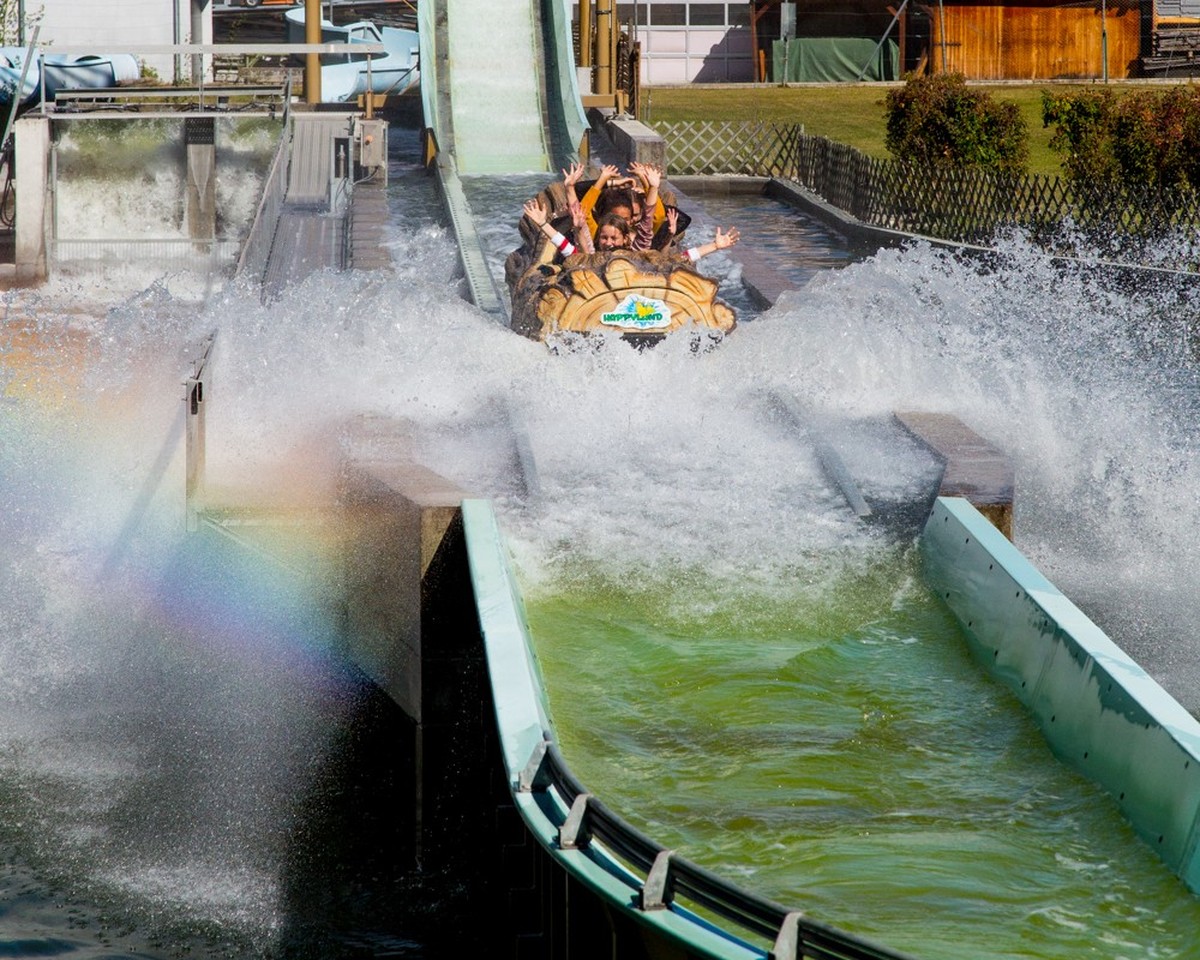 À essayer absolument: l’attraction «Splash River» à Happyland.