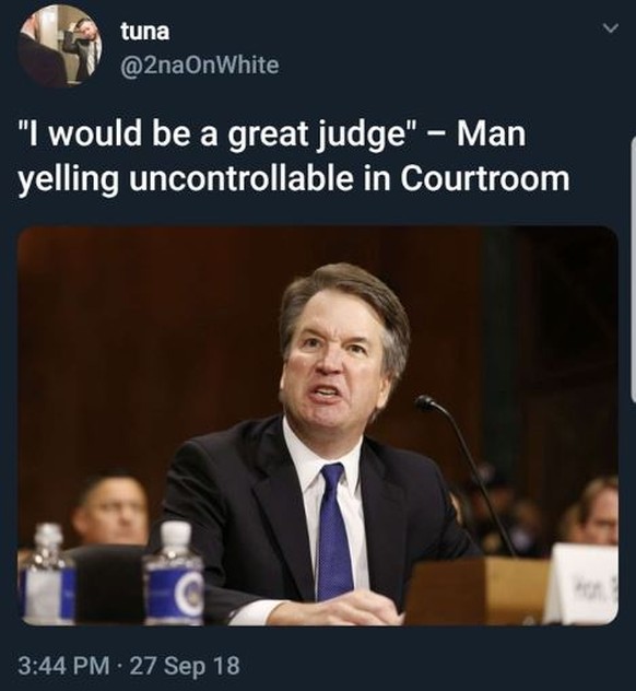 «Ich wäre ein guter Richter!», brüllt ein Mann im Gerichtssaal.