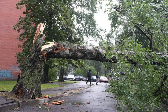 Riga Lettland Sturm