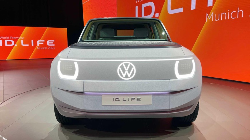 Das Konzept-Auto ID. Life (Foto) gibt einen Vorgeschmack auf den künftigen Serien-Kleinwagen ID.1.