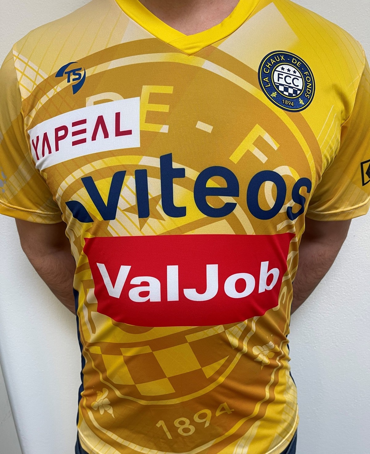 La tunique qui habillera les Chaux-de-Fonniers la saison prochaine.