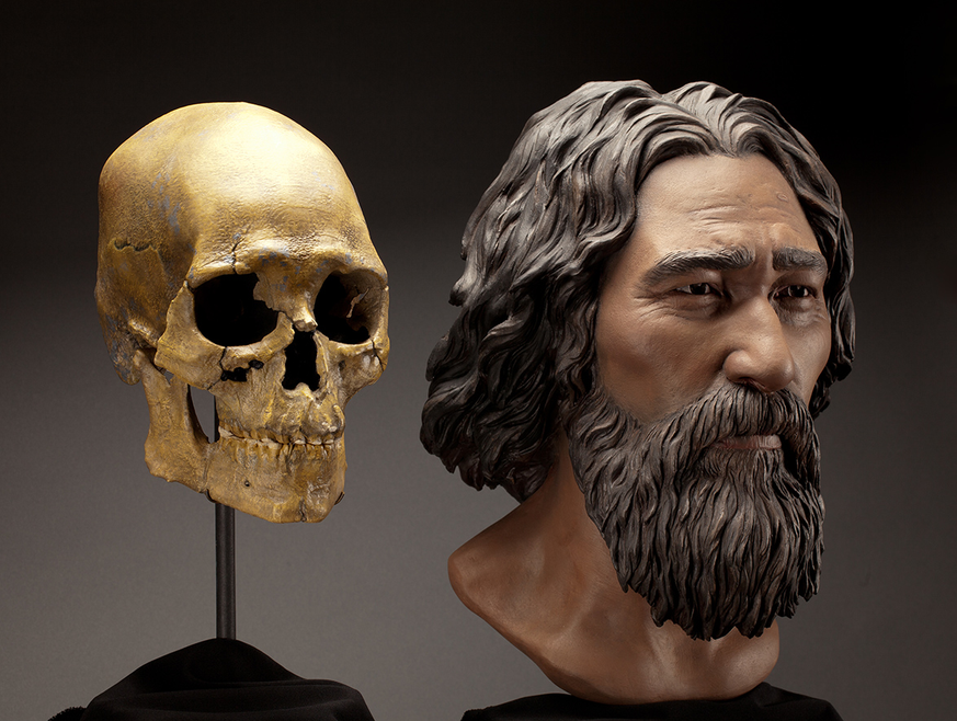 So könnte der «Kennewick Man» ausgesehen haben.&nbsp;