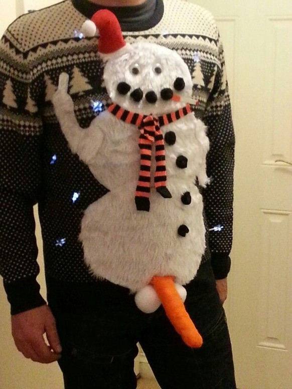 Wrong winter sweater