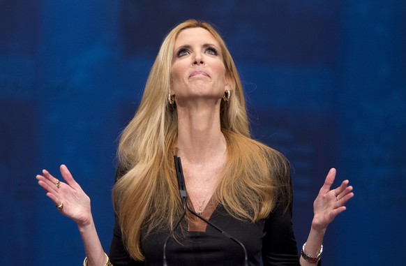 Ann Coulter, überzeugt von Amerikas Überlegenheit.