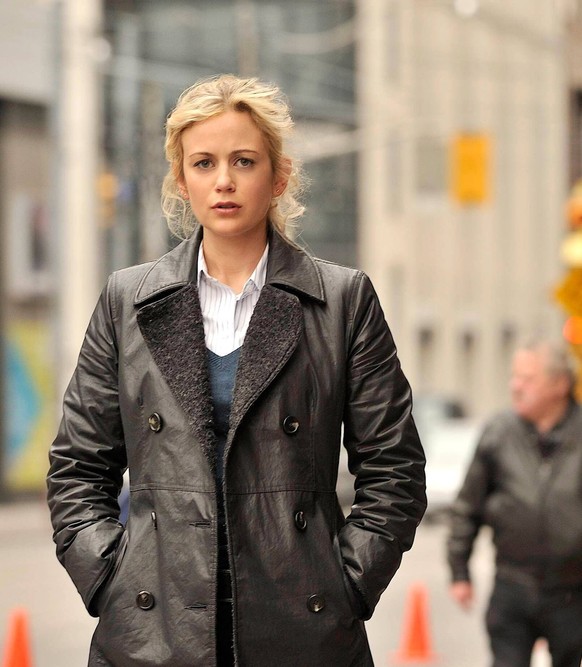 AGAINST THE WALL, from left: Rachael Carpani, Marisa Ramirez, Season 1, 2011. photo: Ben Mark Holzberg / Lifetime Television / Courtesy: Everett Collection Lifetime Television/Courtesy Everett Collect ...