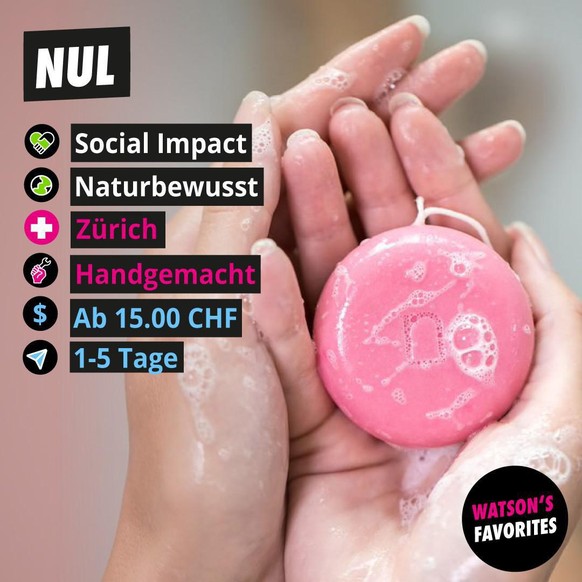 Das handgemachte Shampoo Rose von nul.