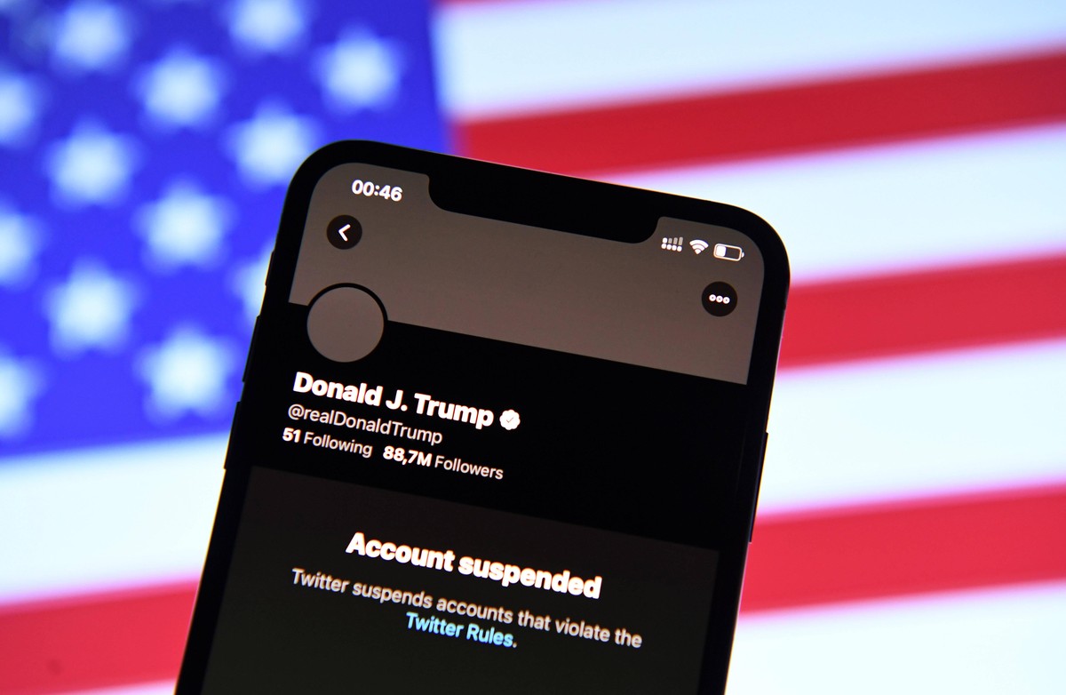 Donald Trump auf Twitter gesperrt Am 09.01.2021 wurde US-Pr