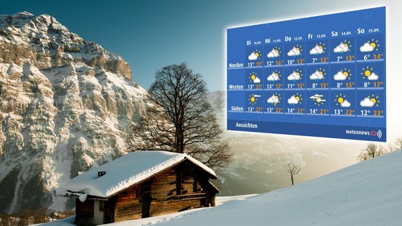 So wird das Wetter in der Schweiz: Im September 2024 erreicht uns die Polarluft.