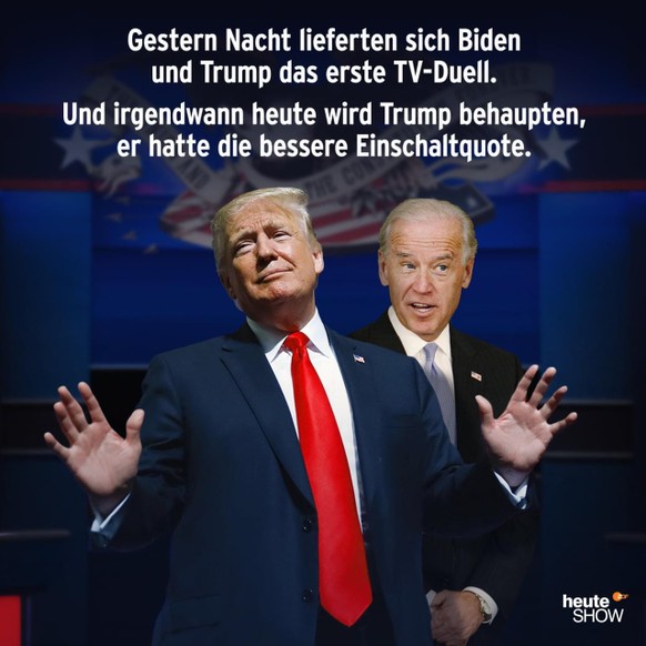 Warum niemand Donald Trump in TV-Debatten schlagen kann 
Ausser den WÃ¤hlern kann nichts und niemand Donnie stoppen. Und selbst das ist ungewiss ð¤·ð¼ââï¸
Ich hoffe es nimmt ein gutes Ende.