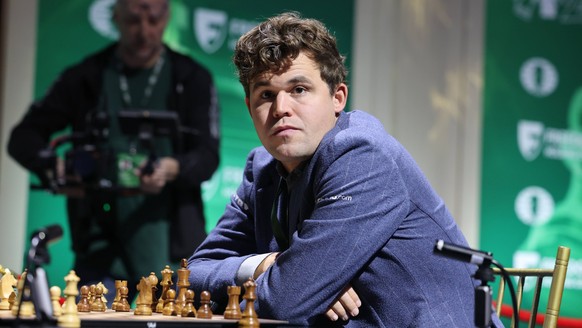 December 26, 2024, New York, New York, USA: MAGNUS CARLSEN, during the FIDE World Rapid Chess Championship. New York USA - ZUMAs280 20241226_zsp_s280_016 Copyright: xSeshadrixSukumarx