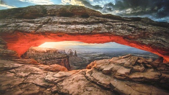 «Mesah Arch», Canyonlands, Utah.