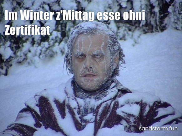 PICDUMP 388 – jetzt wieder wie früher und in Farbe!\nDe Winter chunnt 😉
