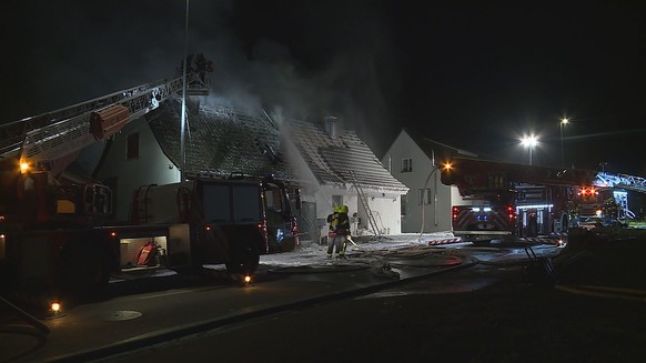 Brand in Thayngen, 10.12.2025.