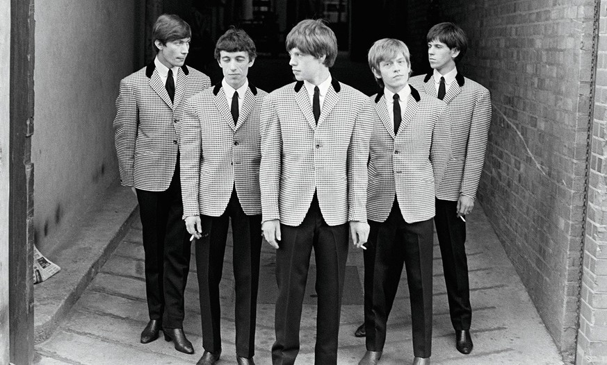 This photo was taken a few minutes before the Stones appeared on &#039;Thank Your Lucky Stars&#039; at ATV studios in Birmingham in 1963. This was their first TV appearance and Phillip caught the mome ...