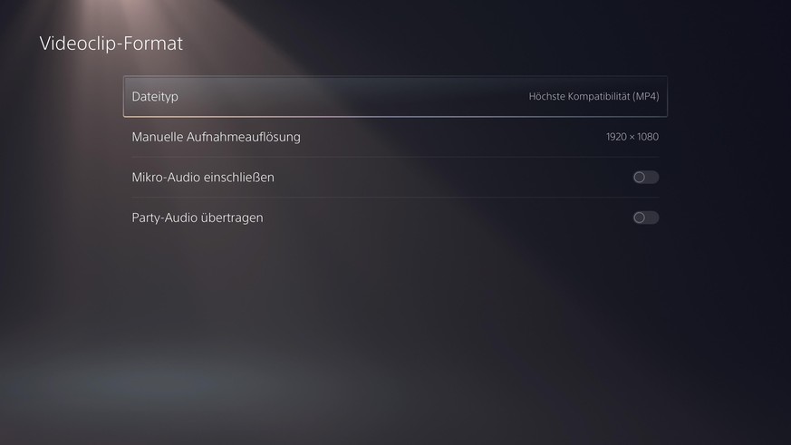 Wenn du gerne mit der PS5 aufgenommene Gameplay-Clips am Rechner schneidest, dann entscheide dich unbedingt für das MP4-Format.