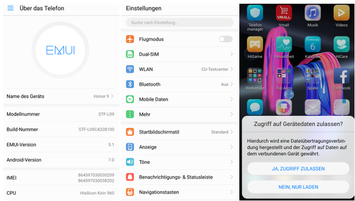 Wer nicht auf den iOS-Look steht, kann in den Einstellungen auch die Android-typische Benutzeroberfläche wählen.