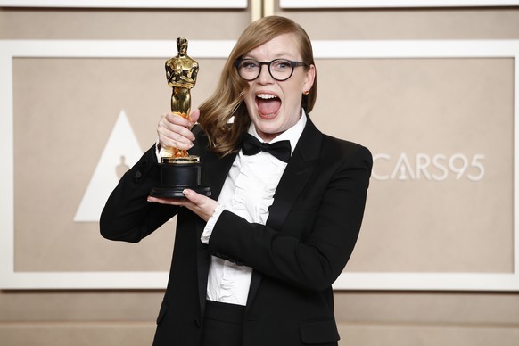 epa10519183 Sarah Polley, winner of the Adapted Screenplay award for 