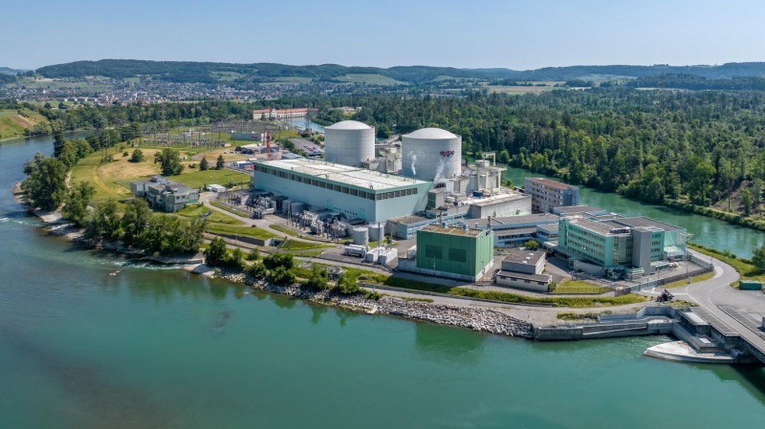 AKW Beznau, Kanton Aargau.