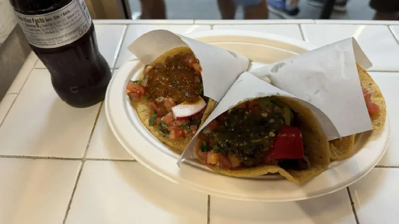 Tacos in einem Restaurant in New York: Ein deutscher Tourist stand nach dem Verzehr nach eigenen Angaben unter Schock.