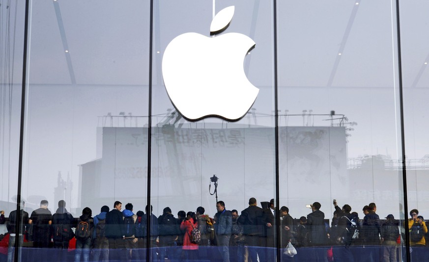 Apple hat in China innert drei Monaten fünf neue Stores eröffnet. Bis 2016 sind 40 geplant.&nbsp;