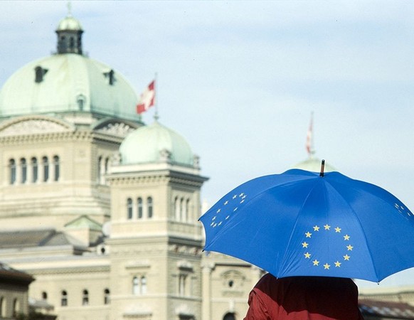 Schweiz-EU (Symbolbild) 
https://permalink.nationalmuseum.ch/100643822