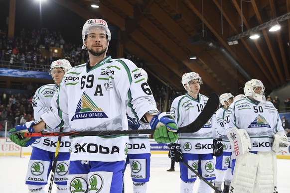 Salawat Ufa hat am Spengler Cup keine Werbung für die KHL gemacht.