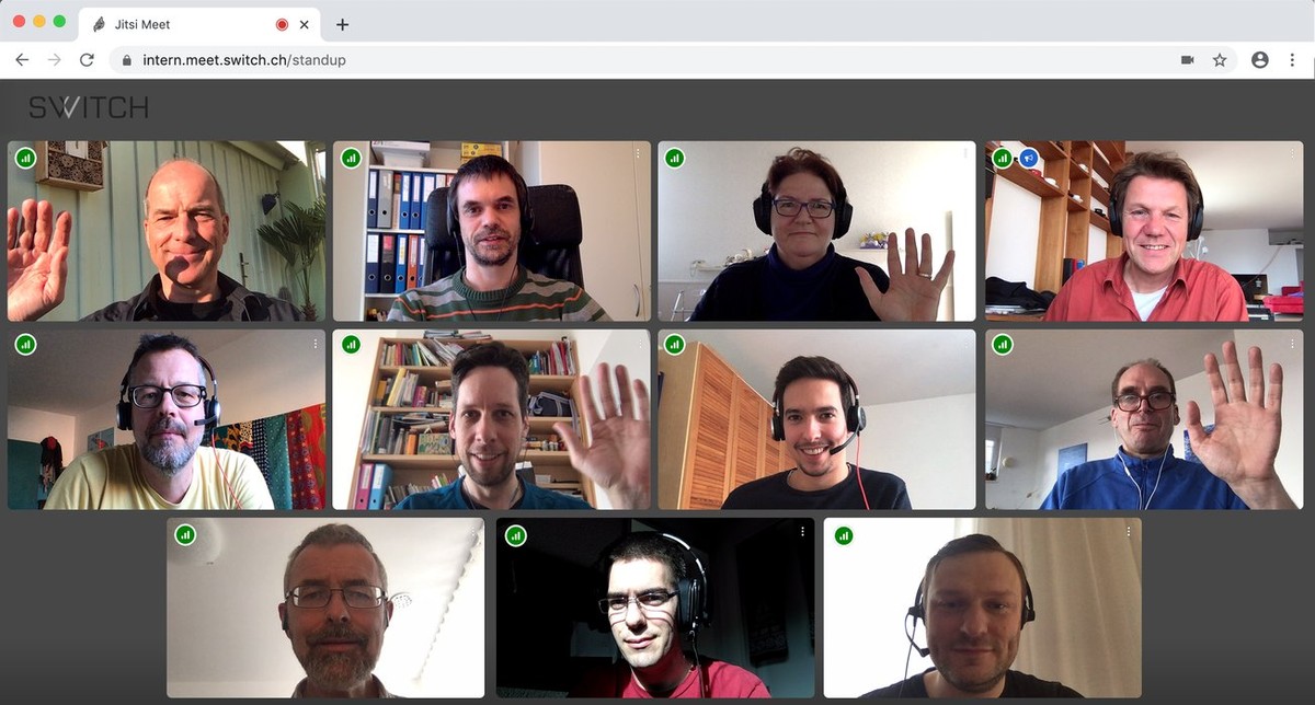 Switch ermöglicht Schweizer Hochschulen die Kommunikation via Jitsi Meet.