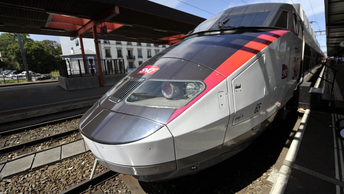 Le fameux Train a Grande Vitesse (TGV) experience photographie a l'occasion de ses 30 ans du TGV, SNCF, en partenariat avec CFF et TGV Lyria, qui offre au public de la region genevoise et de Suis ...