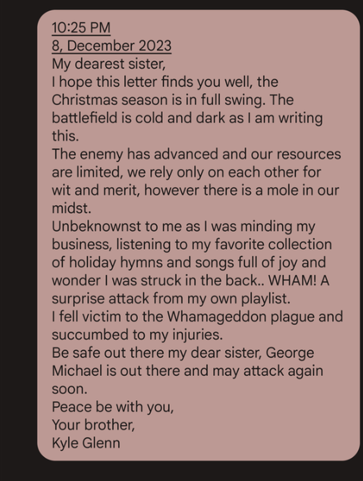 «WHAM! A surprise attack» – Auf Reddit teilt dieser User seinen Schmerz.