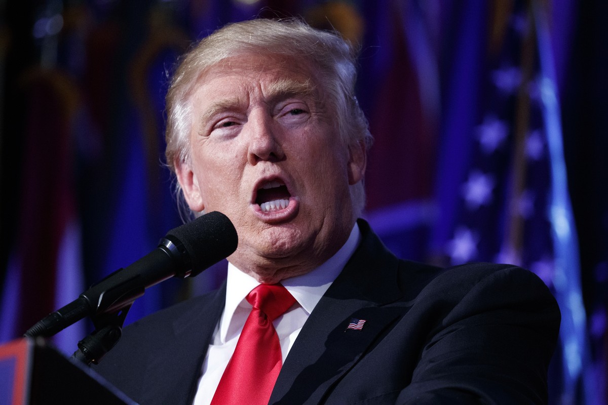 FILE - In this President-elect Donald Trump speaks during an election night rally, Wednesday, Nov. 9, 2016, in New York. Trump will be in a strong position to dismantle some of President Barack Obama’ ...