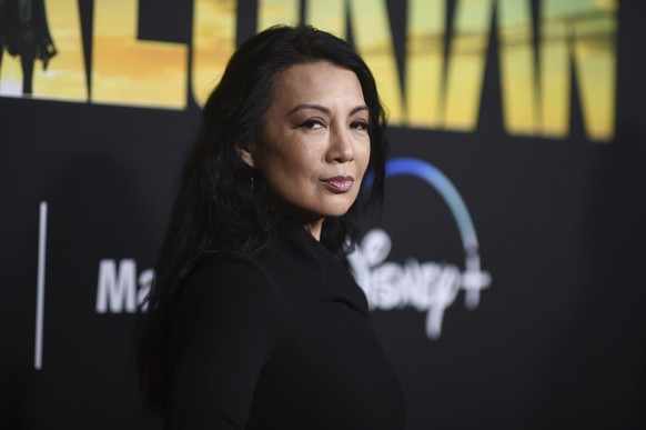 Ming-Na Wen arrives at a special screening for the season three premiere of &quot;The Mandalorian&quot; on Tuesday, Feb. 28, 2023, at The Roosevelt Hotel in Los Angeles. (Photo by Richard Shotwell/Inv ...