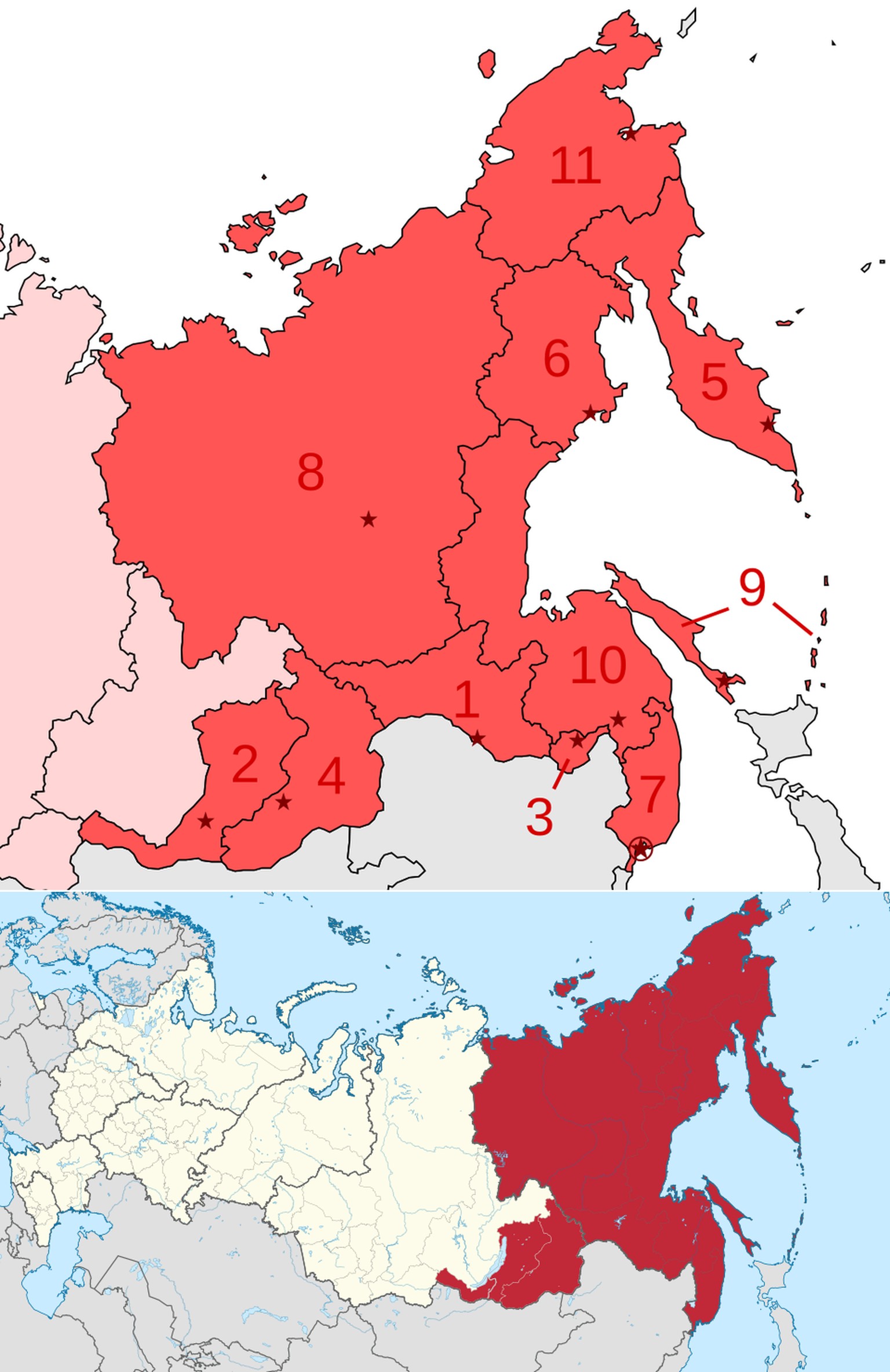 Russischer Föderastionskreis Fernost