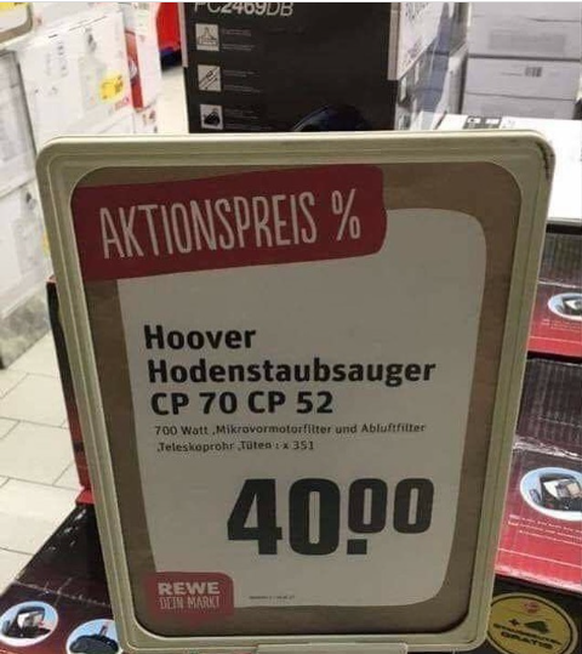 Fail: Hodenstaubsauger