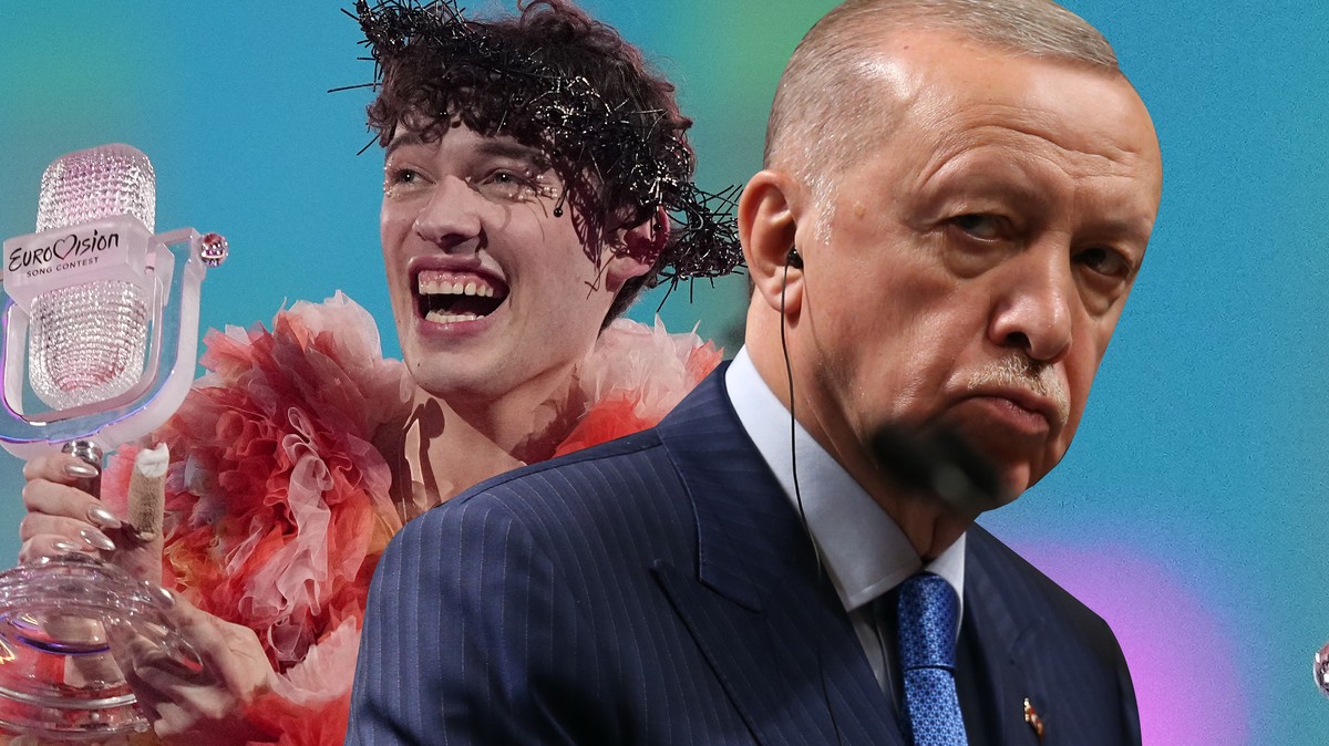 Nemo remporte l'ESC. Le président turc fait la moue.