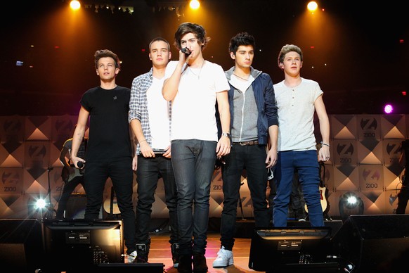 FILE AUGUST 23: According to People, One Direction will be taking an extended hiatus starting March of next year to pursue other projects. The four remaining members have agreed to take at least a yea ...
