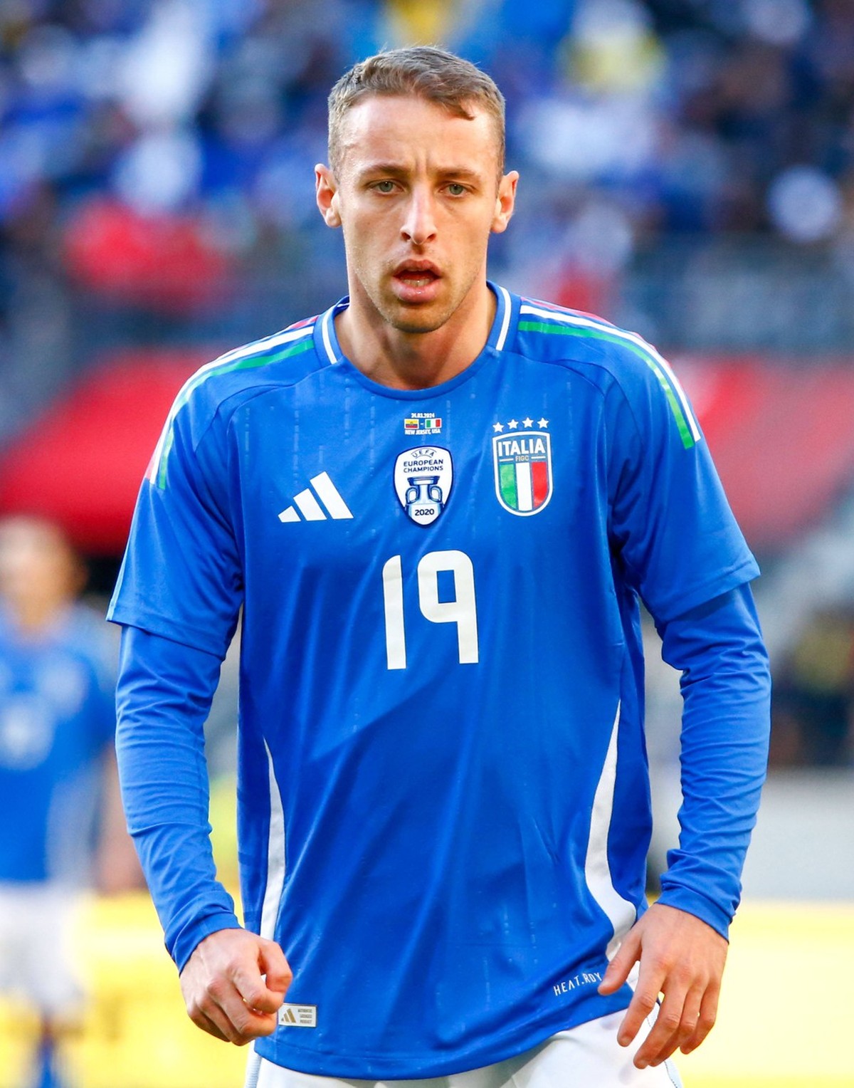 March 24, 2024, Harrison, Nj, United States: Davide Frattesi of Italy during a match against Ecuador in an International Friendly, L