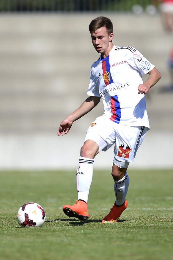 15.07.2014; Basel; Fussball - FC Basel - FC Schaffhausen;
Robin Huser (Basel)
(Urs Lindt/freshfocus)