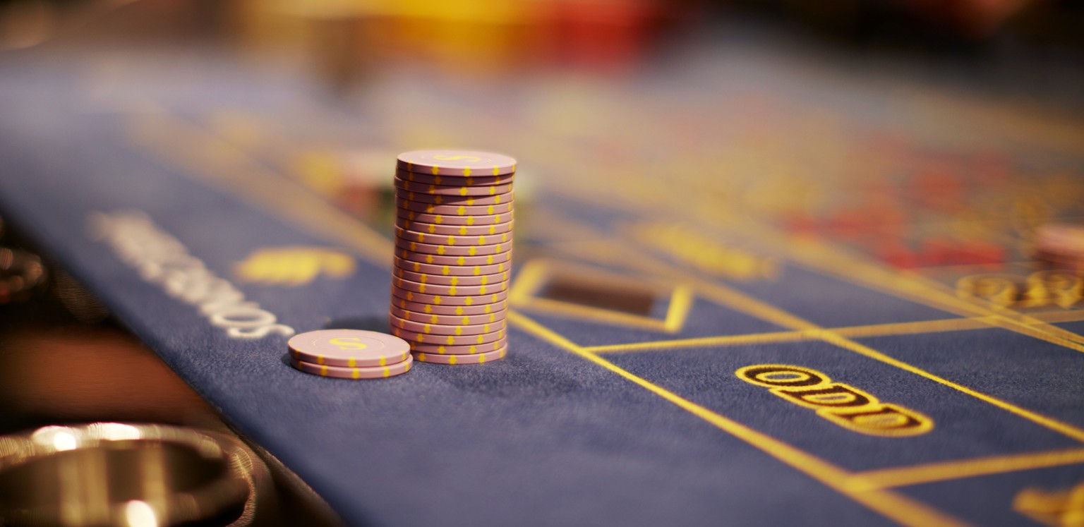 ARCHIVBILD ZUR MK DES BUNDESRATES UEBER DAS GELDSPIELGESETZ, AM MONTAG, 12. MAERZ 2018 - [Staged Picture / Gestellte Aufnahme] The roulette table at the Swiss Casino Zuerich in Zurich, Switzerland, on ...