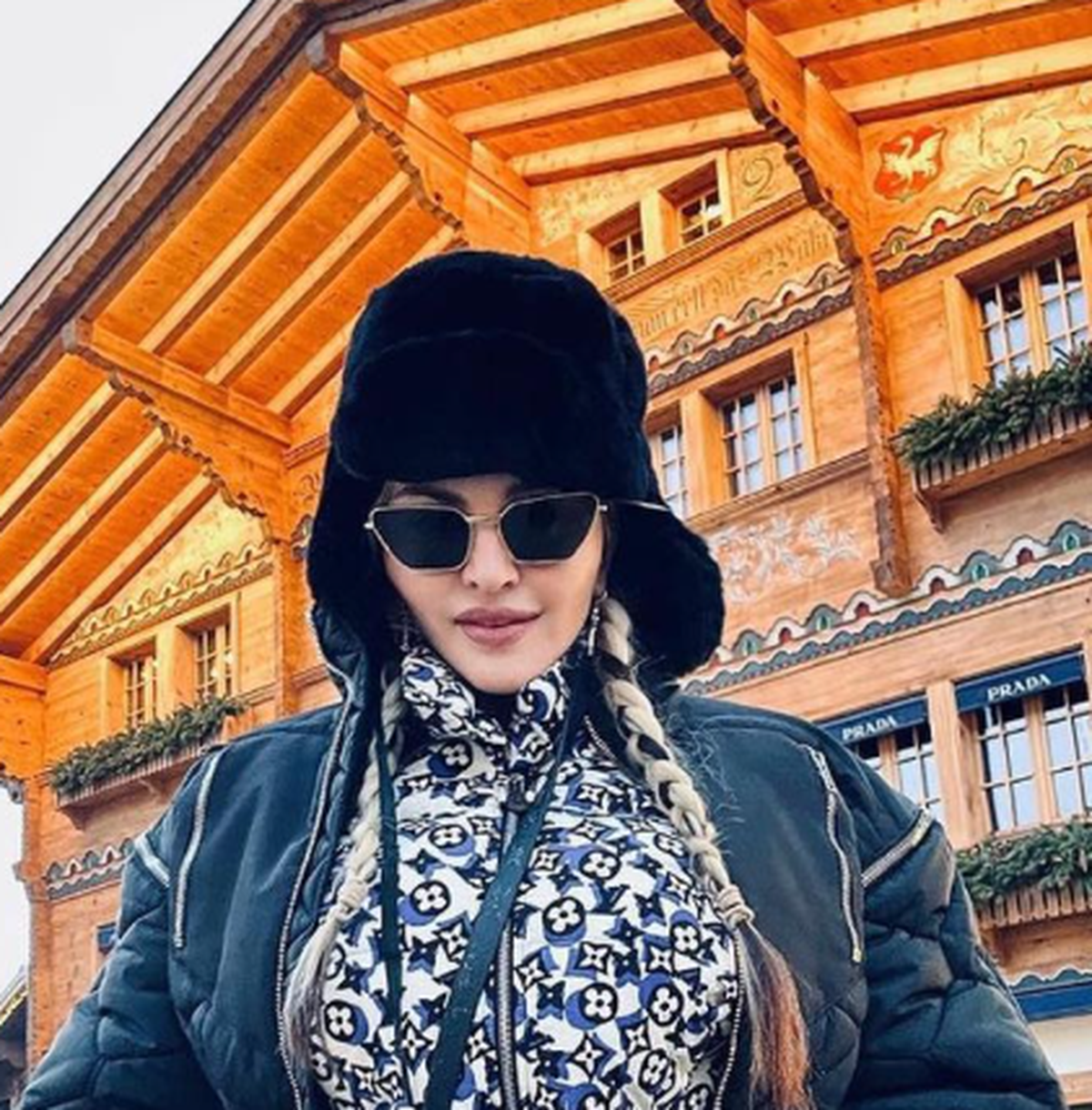 Madonna in Gstaad