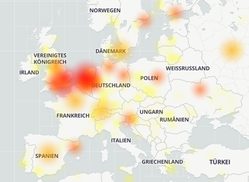 Störung bei Google