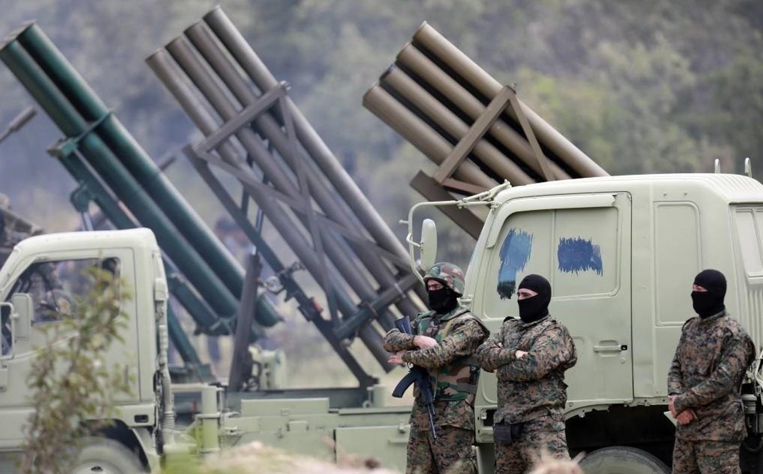Hezbollah carrying out a training exercise in Aaramta, Jezzine, southern Lebanon, May 2023.
https://commons.wikimedia.org/w/index.php?curid=138677142