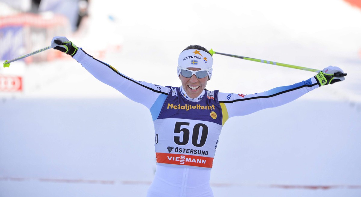 Charlotte Kalla trimphiert.