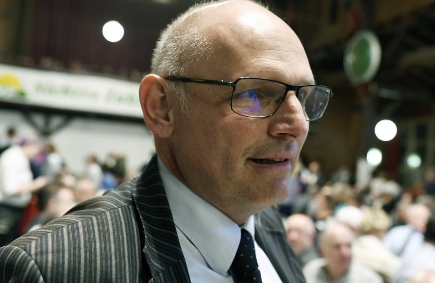 Nationalrat Alfred Heer an der Albisguetli-Tagung in Zuerich am Freitag, 17. Januar 2020. (KEYSTONE/Walter Bieri)