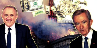 Gucci vs. Louis Vuitton: Der Spenden-Battle der französischen Milliardäre