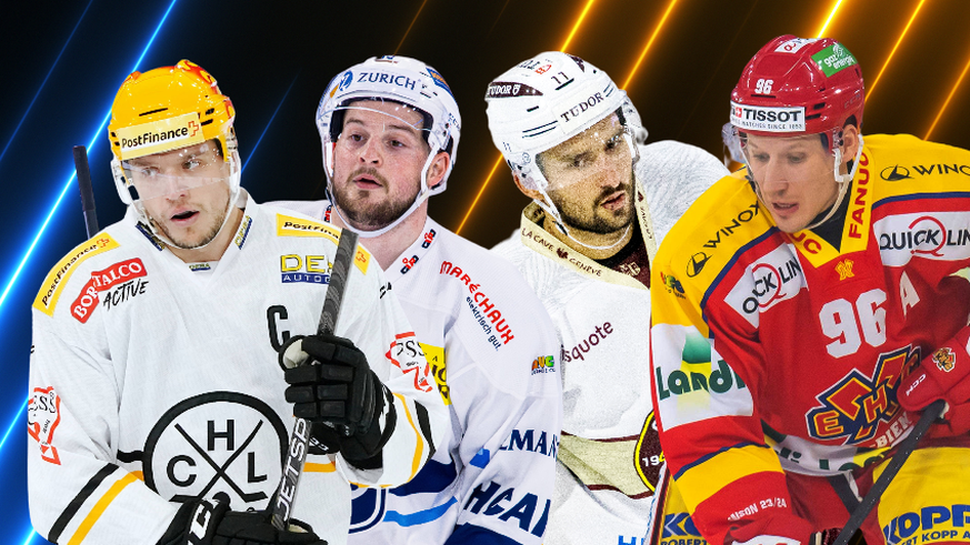 Lugano vs Ambri und Servette vs Biel – die Duelle in den neuen National-League-Play-Ins.