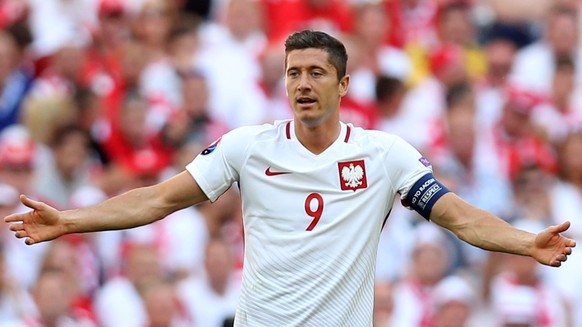 Robert Lewandowski hadert derzeit ein bisschen viel.