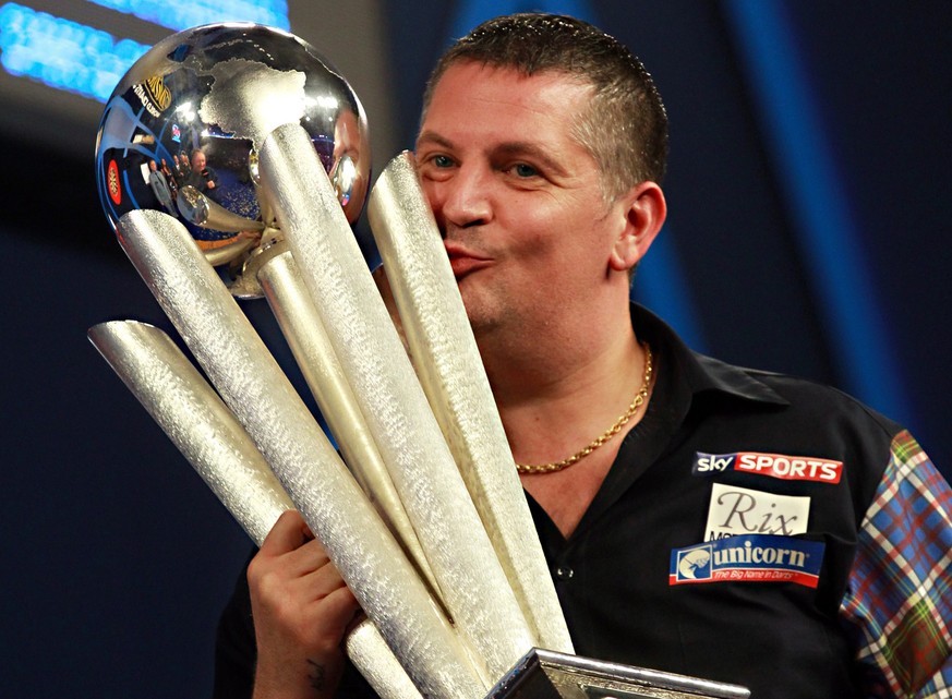 Gary Anderson ist zum zweiten Mal Weltmeister.