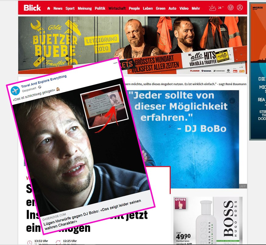 Fake Interviews Mit Dj Bobo Und Schawinski Das Steckt Dahinter Watson - 