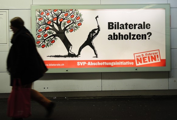 Mit dem Bekenntnis zu den Bilateralen will die FDP zweifelnde SVP-Wähler anlocken.